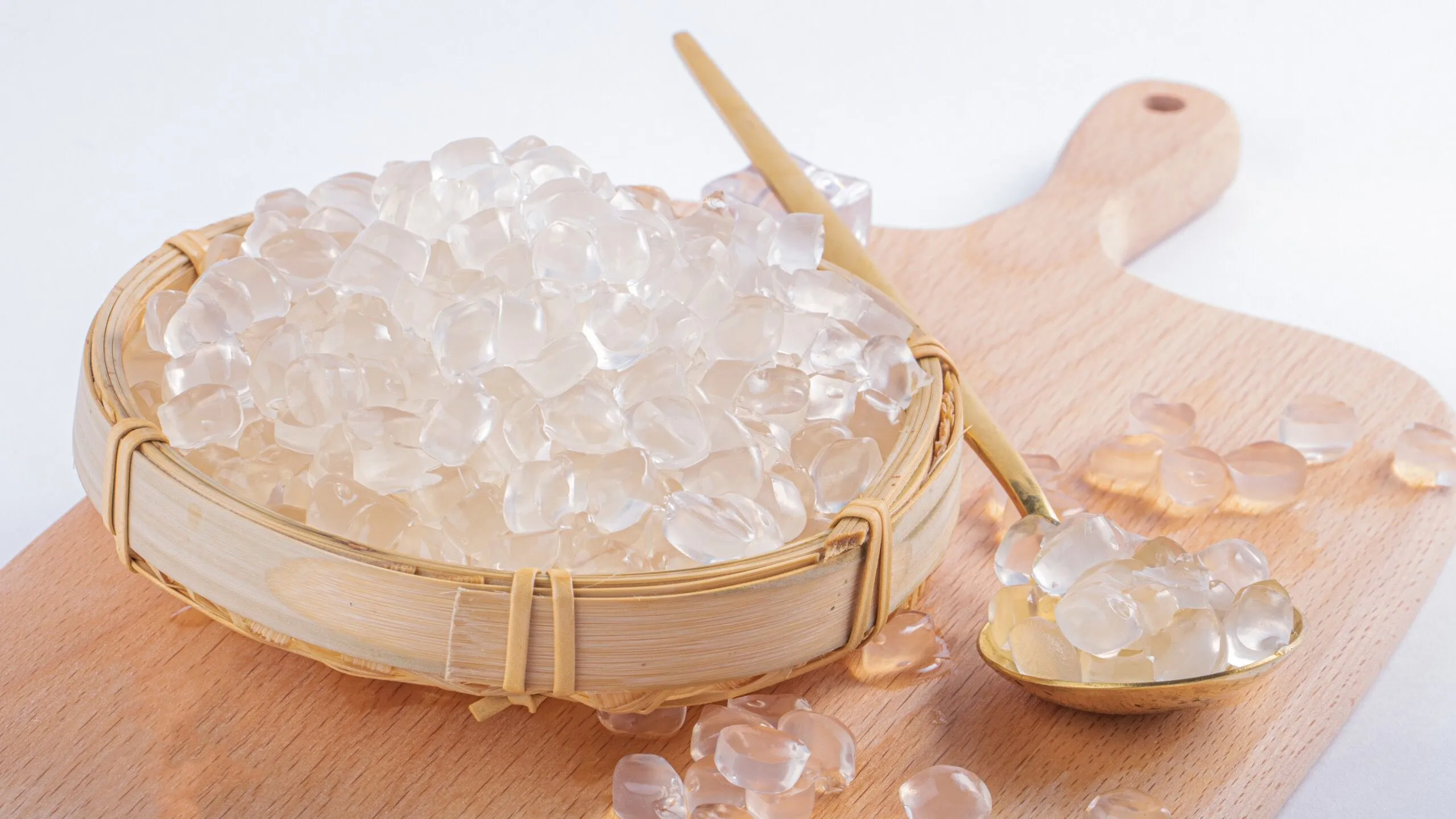  Жемчужины 3Q Прозрачное желе Boba Milktea ингредиенты 2 кг в пакете