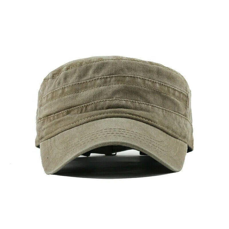 Military Hat Army Cadet Men Women Casual BASEBALL Size Adjustable Strap