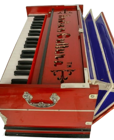 Harmonium 7 Stopper Double Bellow High Class Sound Laying Style Harmonium 39 Key 3.25 Octave Harmonium Long Sustain Sound