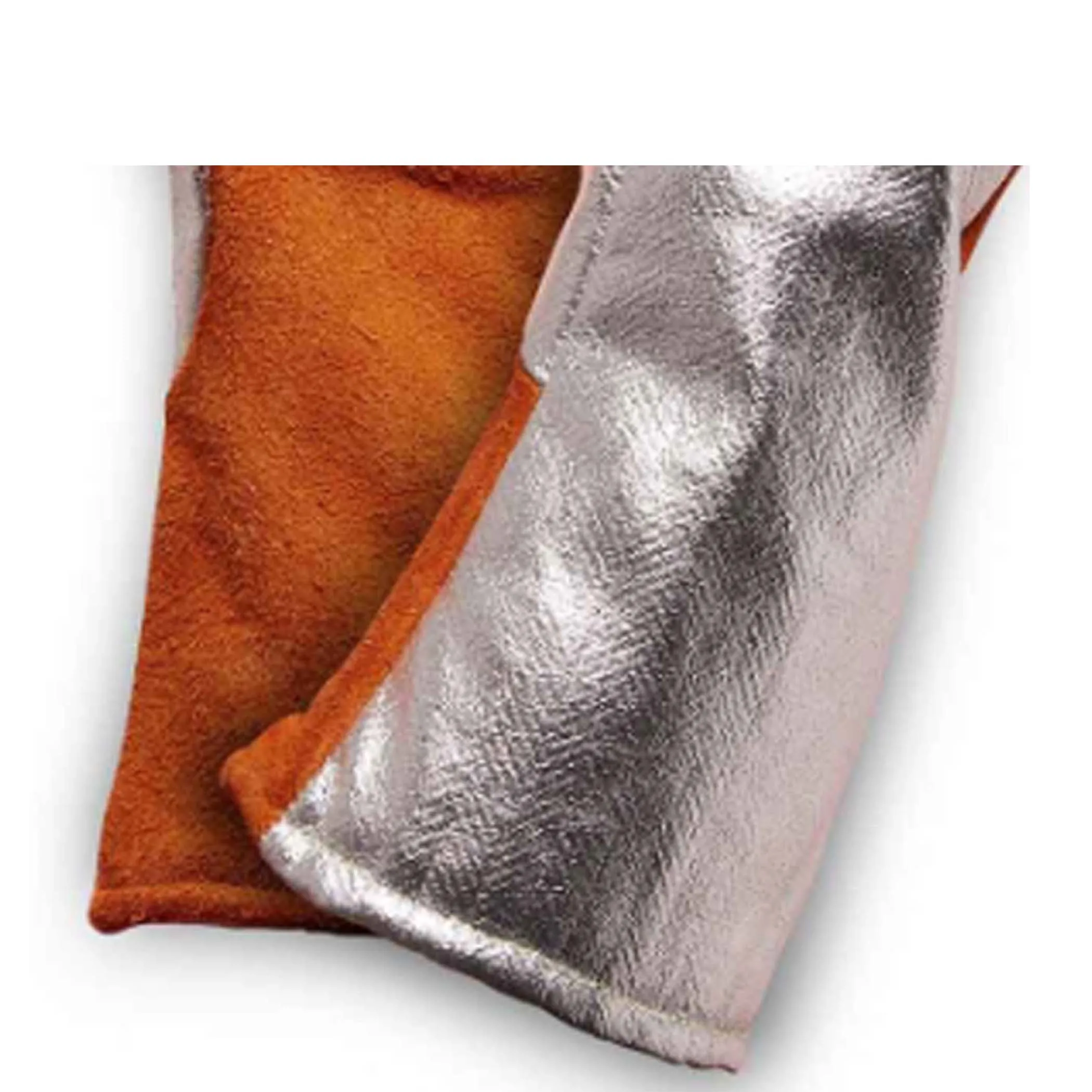 OEM Waterproof Cowhide Leather Fireplace Working Gloves Fire Pits Grilling Welding Heat Resistant Gloves