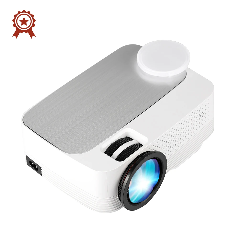 [Factory Cheap Price Mini LED HD Projector] Good Performance HD LCD Light Nice Design with Touch Panel Home Movie Theater