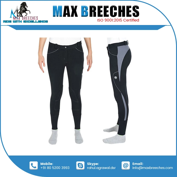 Most Selling Unisex Horse Riding Jodhpurs Pants New Style Breeches Equestrian Clothing Silicone Horse Bridle Bulk Wholesale