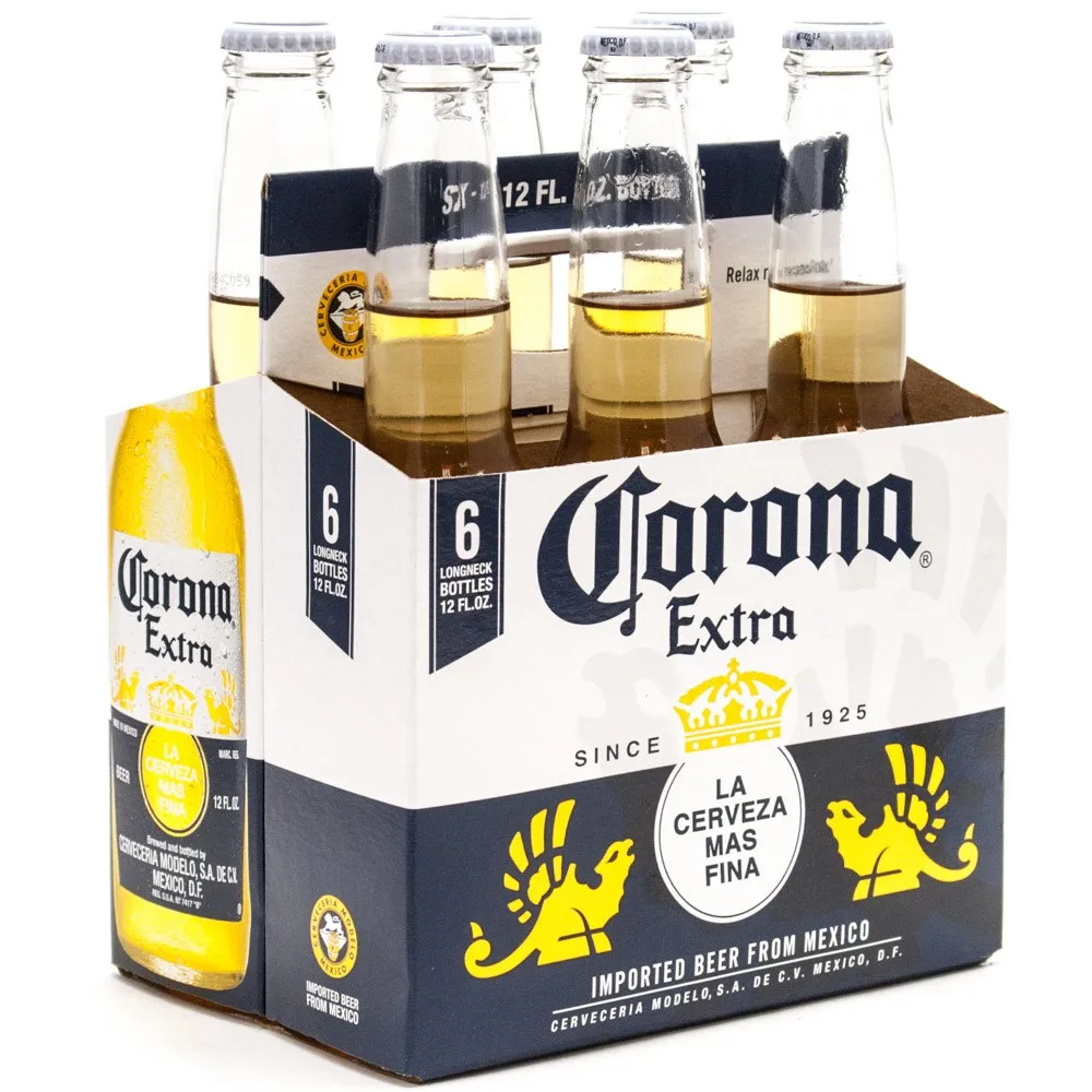 Corona Light Mexican Lager Beer Bottles
