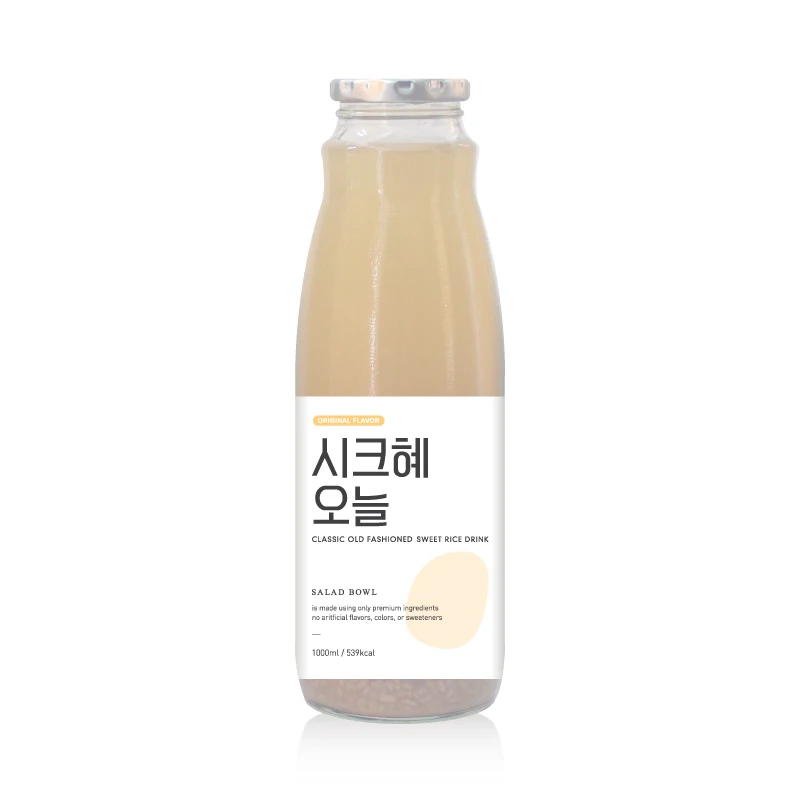 
Chichye Onuel Healthy Sweet Rice Punch Rice Juice Korean Traditional Delicious Drink Beverage Produced in Korea 