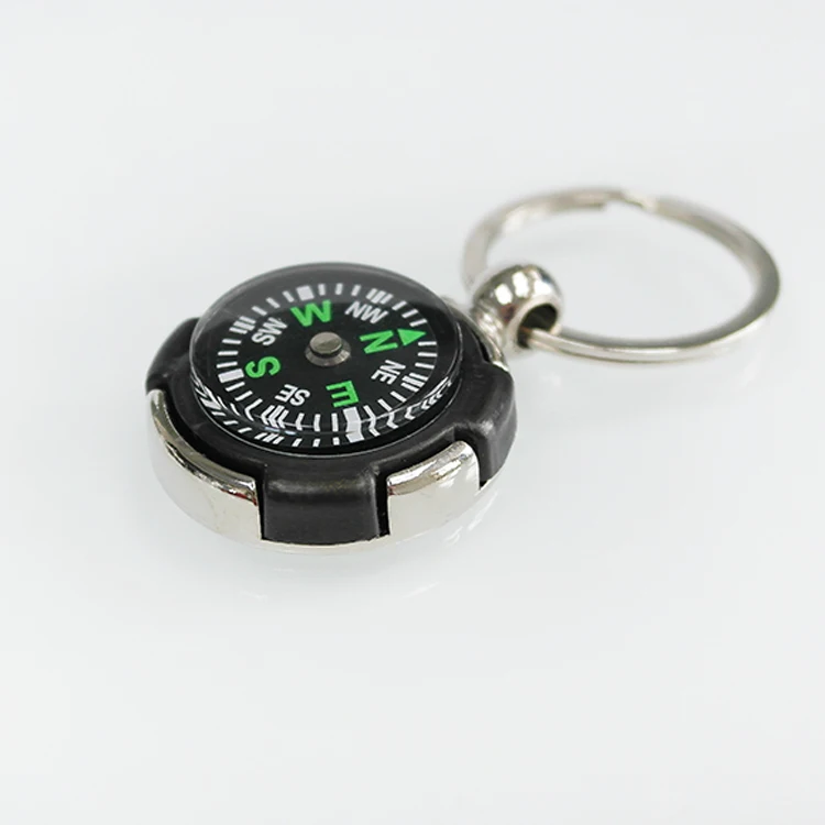 
Outdoor Travel Climbing Hiking Tool Key Chain Compass 