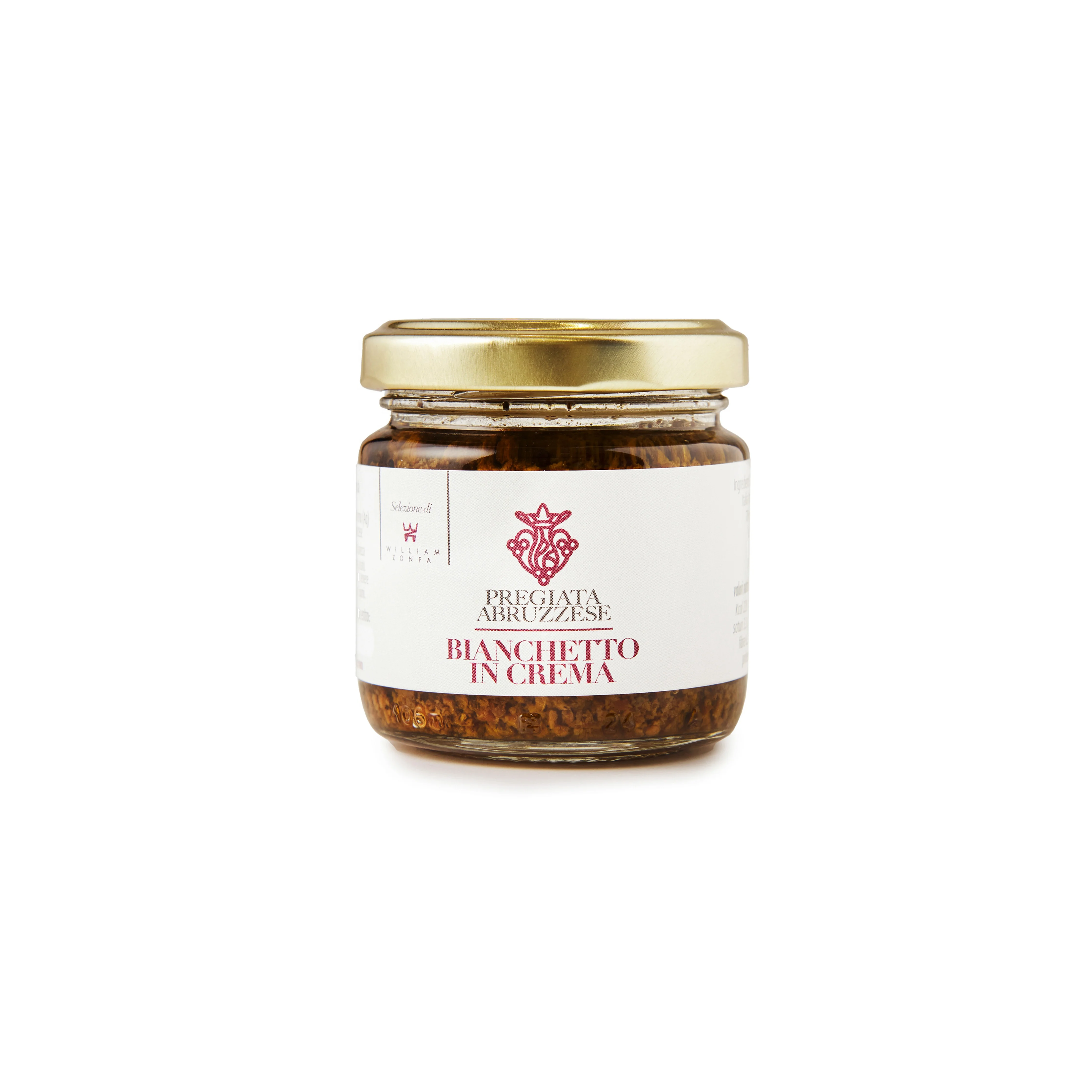 High Quality Of A Precious  Italian Gourmet White Truffle Cream From Abruzzo 80g In A MAson Jar With AN INtense Flavor