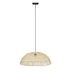 Best Price Antique Bamboo Lantern Chandelier Lighting Rattan Woven Natural Wooden Ceiling Chandelier