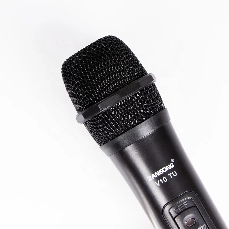 Универсальный беспроводной ручной микрофон V10 для различных динамиков усилителей мощности и компьютеров