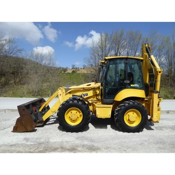 Second Hand Backhoe Loader Komatsu WB97S-5EO