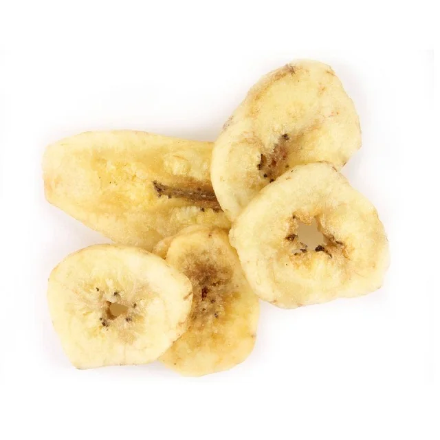 freeze-dried banana chips dried