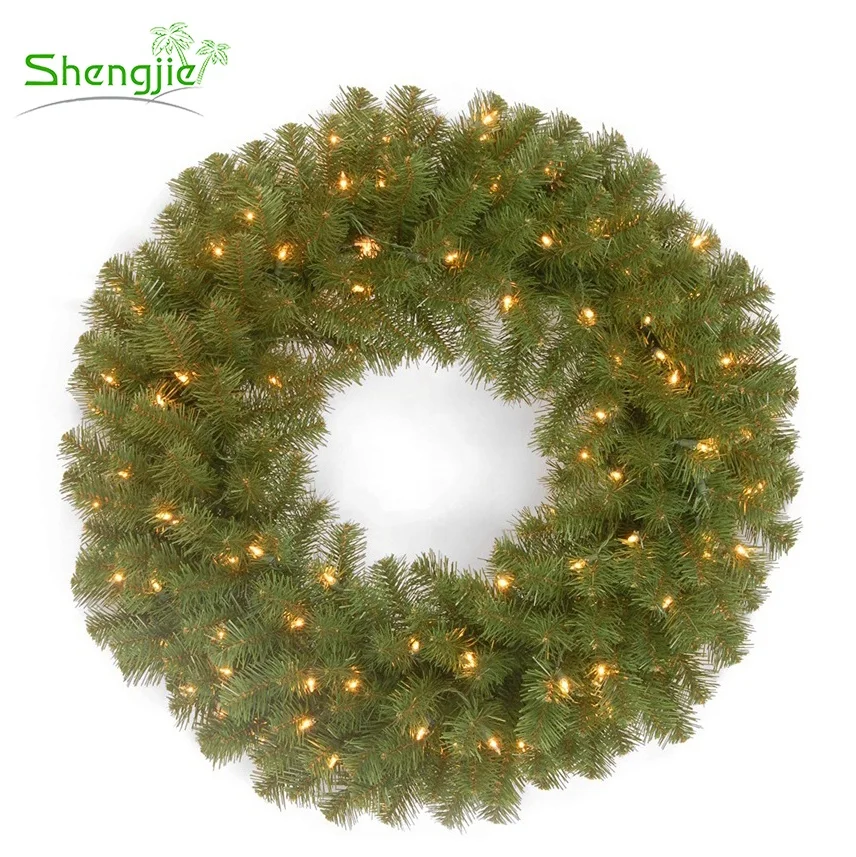 Wholesale Hanging Window Decoration PVC Bright Artificial Christmas