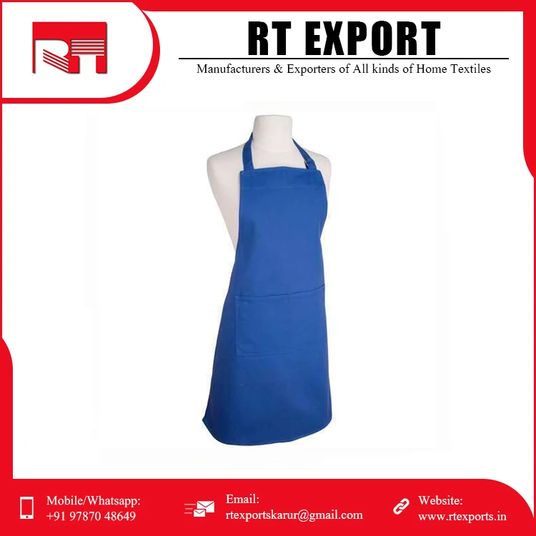 New Arrival High Quality Cotton Kitchen Apron Digital Print Cleaning Apron at Wholesale Price