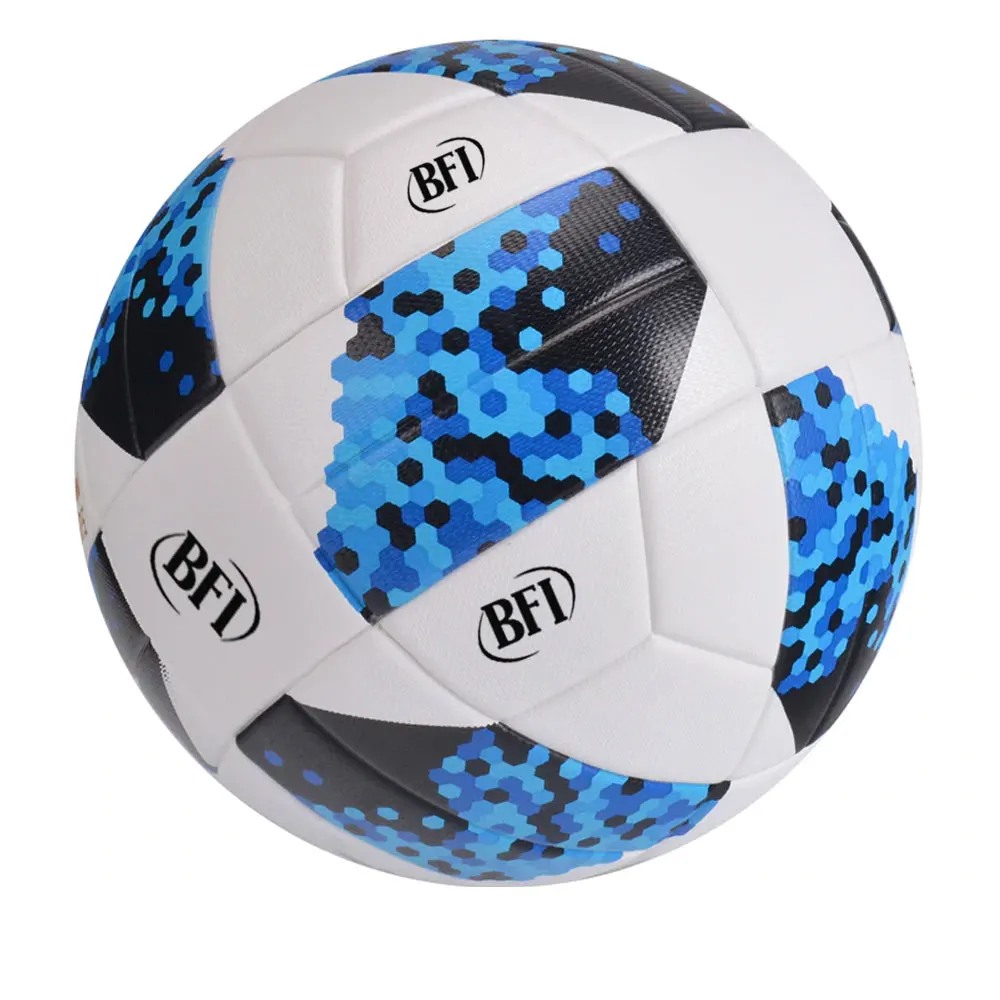 TPU PVC Soccer Ball Training Quality Official Size PU Football Sports Wear Use Soccer Balls Made in High Quality Custom Logo PK