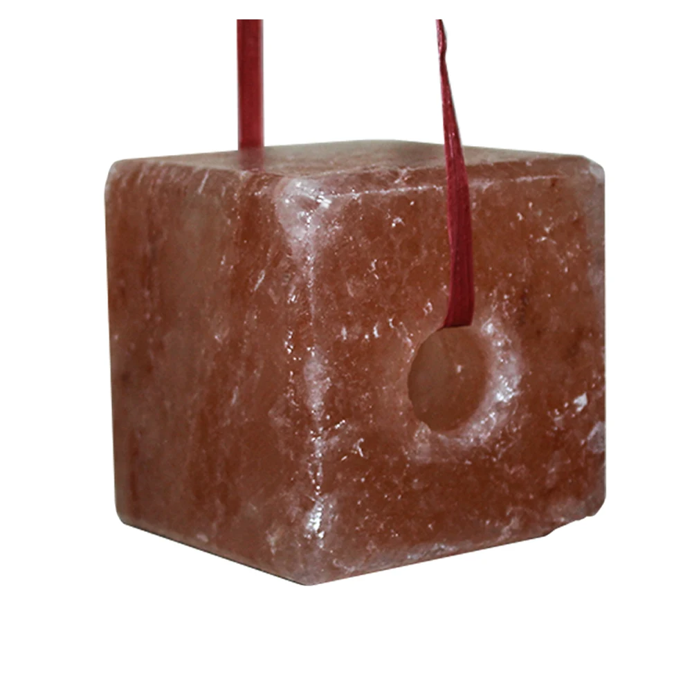 Sheep Horse Cattle Healthy Growing Himalayan Salt Animal Pink Salt Lick For Livestock Cattle Square Shape With Rope