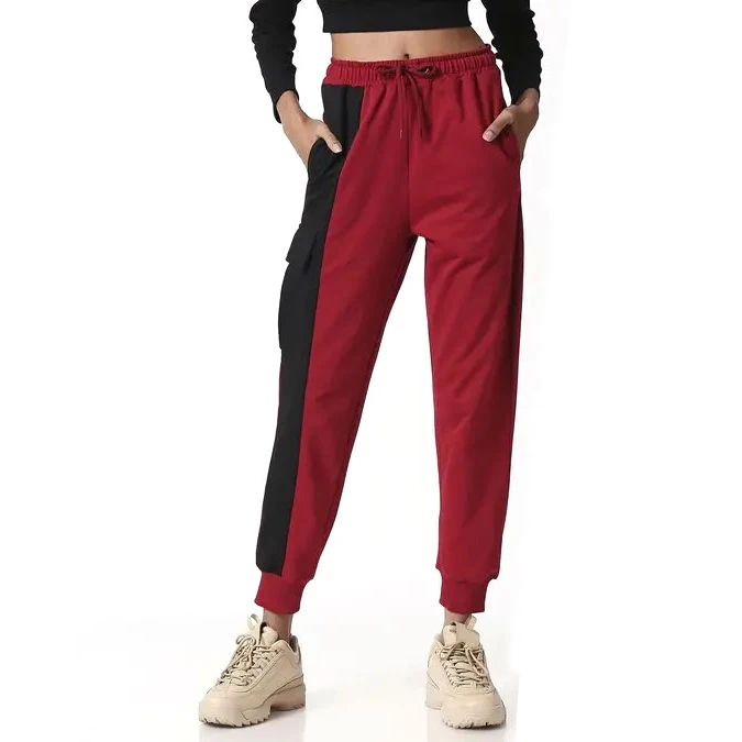 Latest Arrival High Quality Fitness Wear Pant Design Solid Color High Quality Patchwork Custom Label Wholesale Price Jogger Pant
