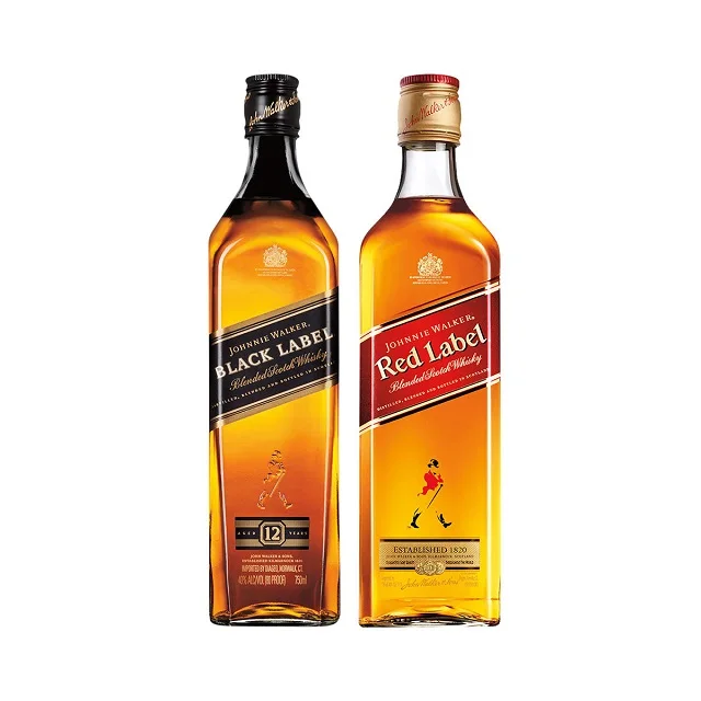 100% Original Whisky Red Label/Blue Label/Black Label for sale