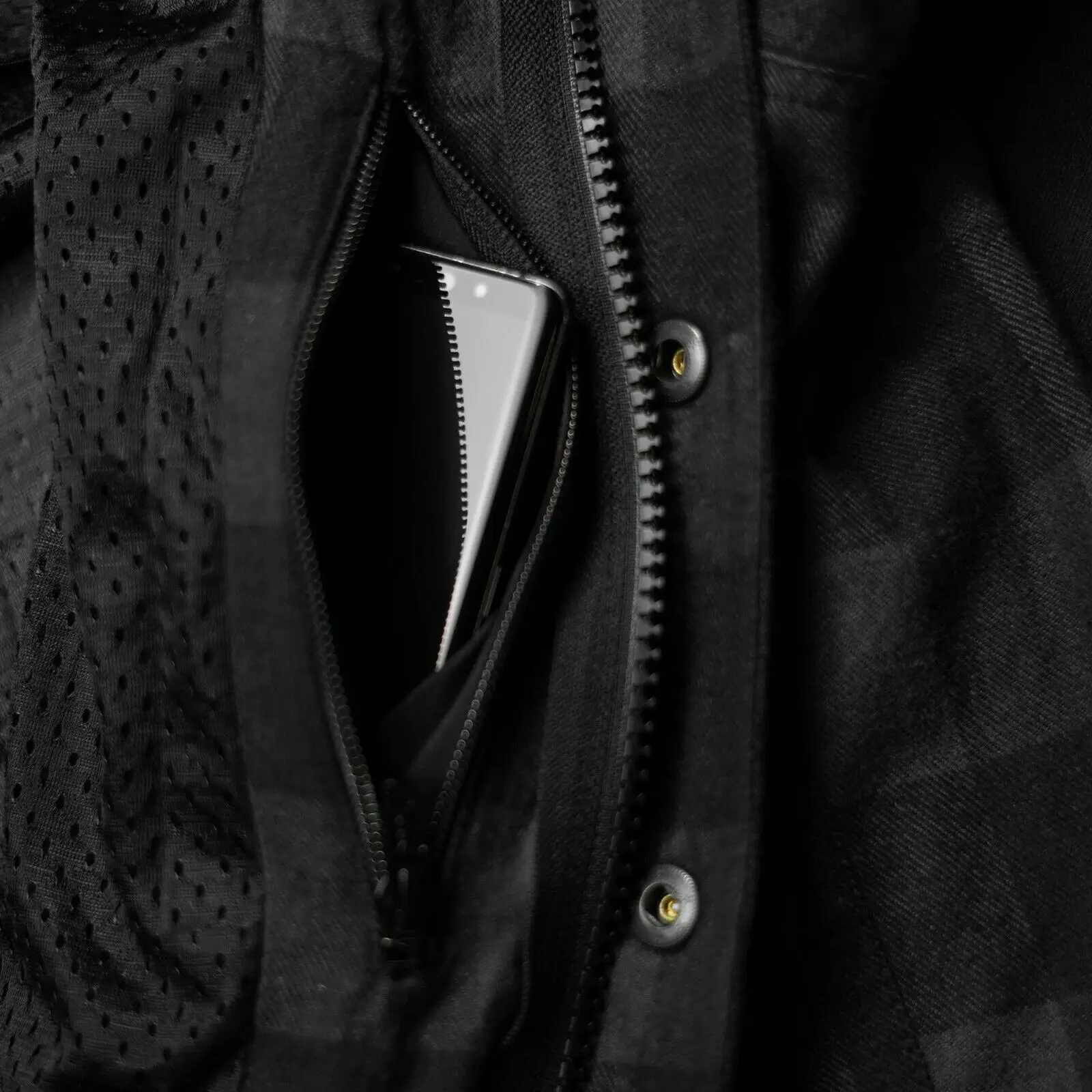 Мужская мотоциклетная рубашка Lumberjack усиленная Сделано с CE Armour