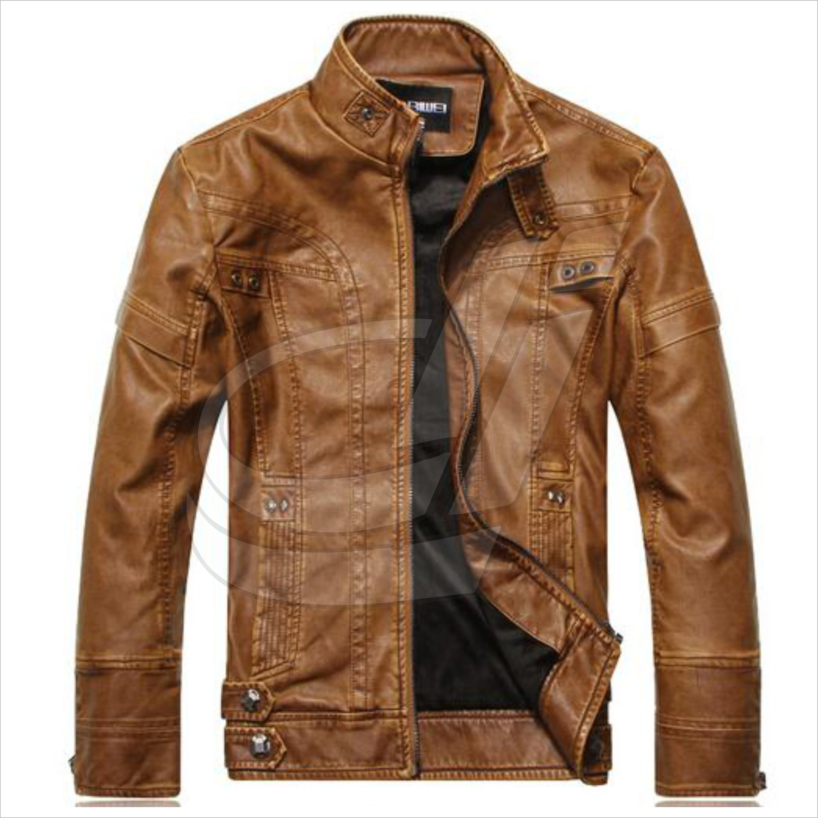wholesale price OEM ODM PU leather jacket men leather jacket men leather jacket