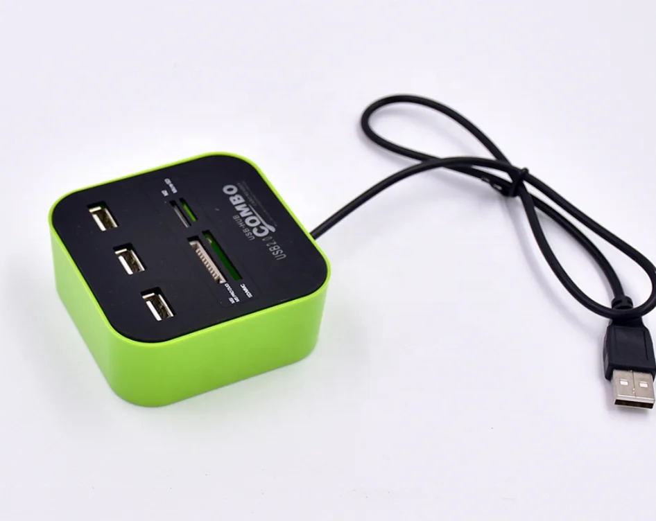 Best selling Cheapest Portable all in one Card reader USB HUB