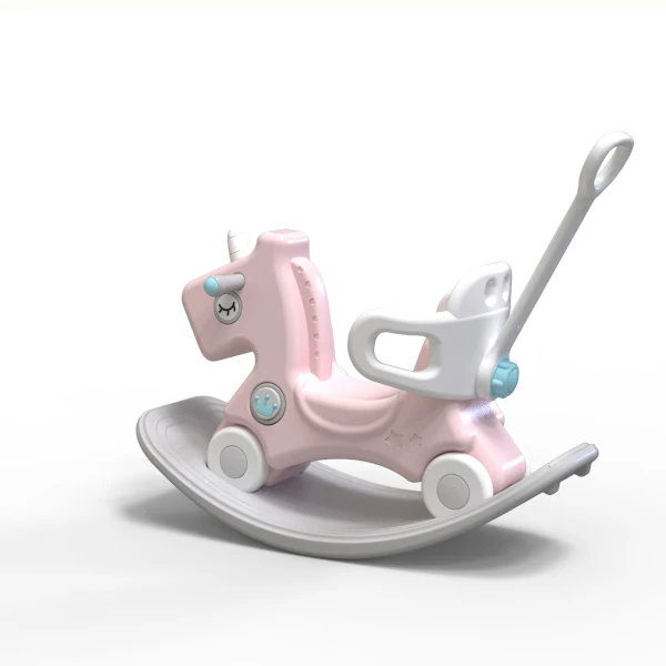 
Multifunction New Style Classic Safety Rocking Horse Toys R Us White Unicorn Rocking Horse Plastic Rocking Big Horse 