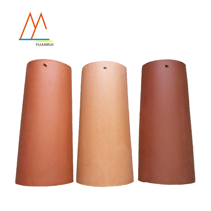 High Quantity Classic 370*180*140mm Spanish Clay Roof Tiles  Price