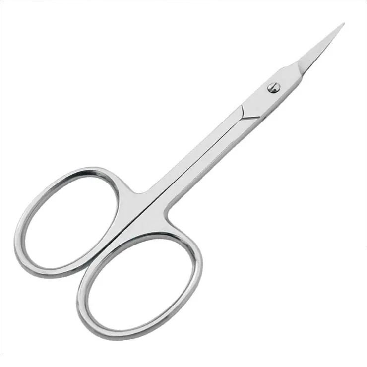 Высококачественные ножницы для кутикулы ногтей с прямыми лезвиями 9 см