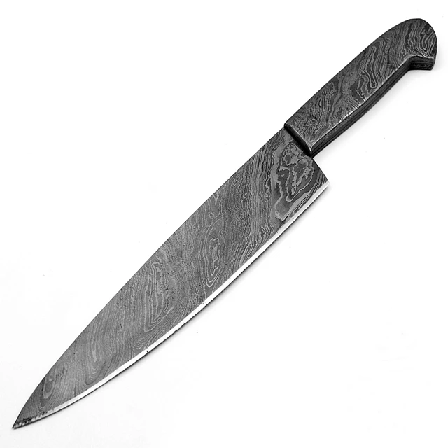 Custom Handmade Damascus Steel Kitchen Chef Knife DAMASCUS STEEL Handle Knife (Smk1584)