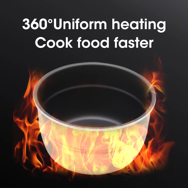 Ouguanxuan factory custom hot sale blue Reis Kocher 5l rice cooker big rice cookers