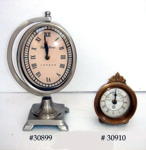 Antique style five time wooden clock