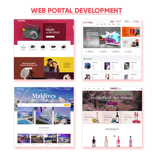 Best Web Design and Development Software Service Top Website Designers Ecommerce Online Business Designing Alibaba B2C