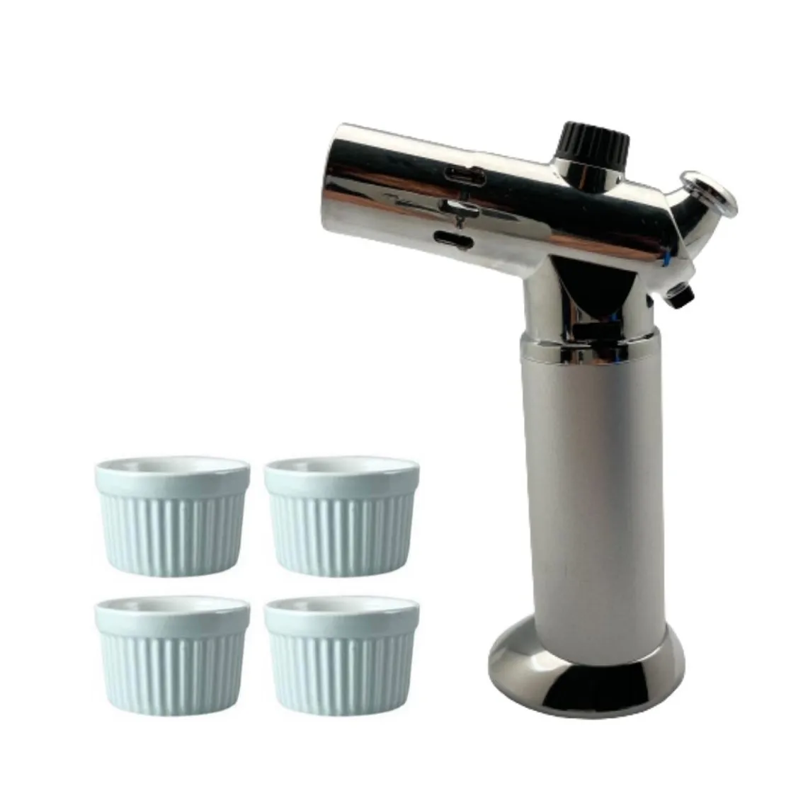 
Taiwan Made Cooking Heating Torch With Ramekins 