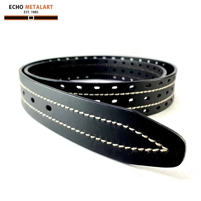 black 35mm stylish belt with genuine ladies belts