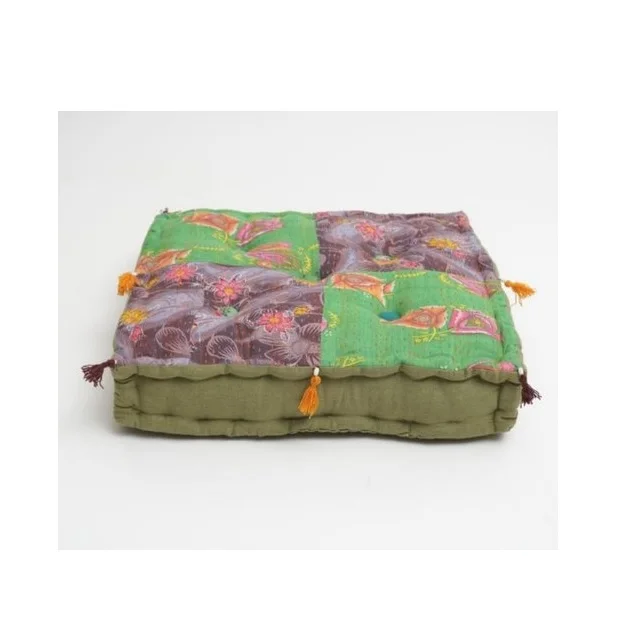 Hot Sell Square Home Office Dining Outdoor Floor Sofa Chair 100% Cotton Pad Seat Cushion Durable Comfortable Soft Stylish Modern