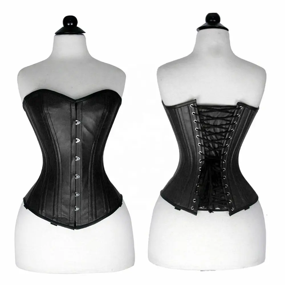 Wonder Beauty Faux Leather Corset