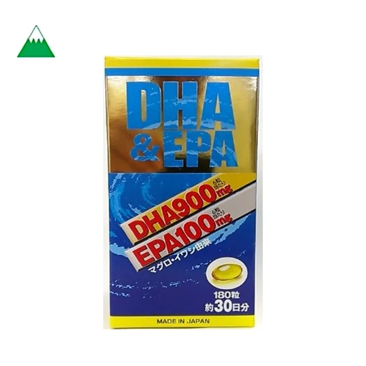 DHA and EPA fish oil                                                         Made in Japan