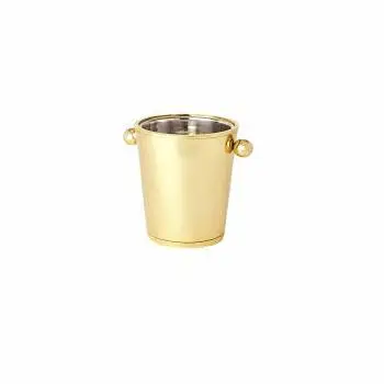 Fancy Design round Metal Ice Bucket with Handle Good Quality Home and Kitchen Decorative Bucket Water Usage