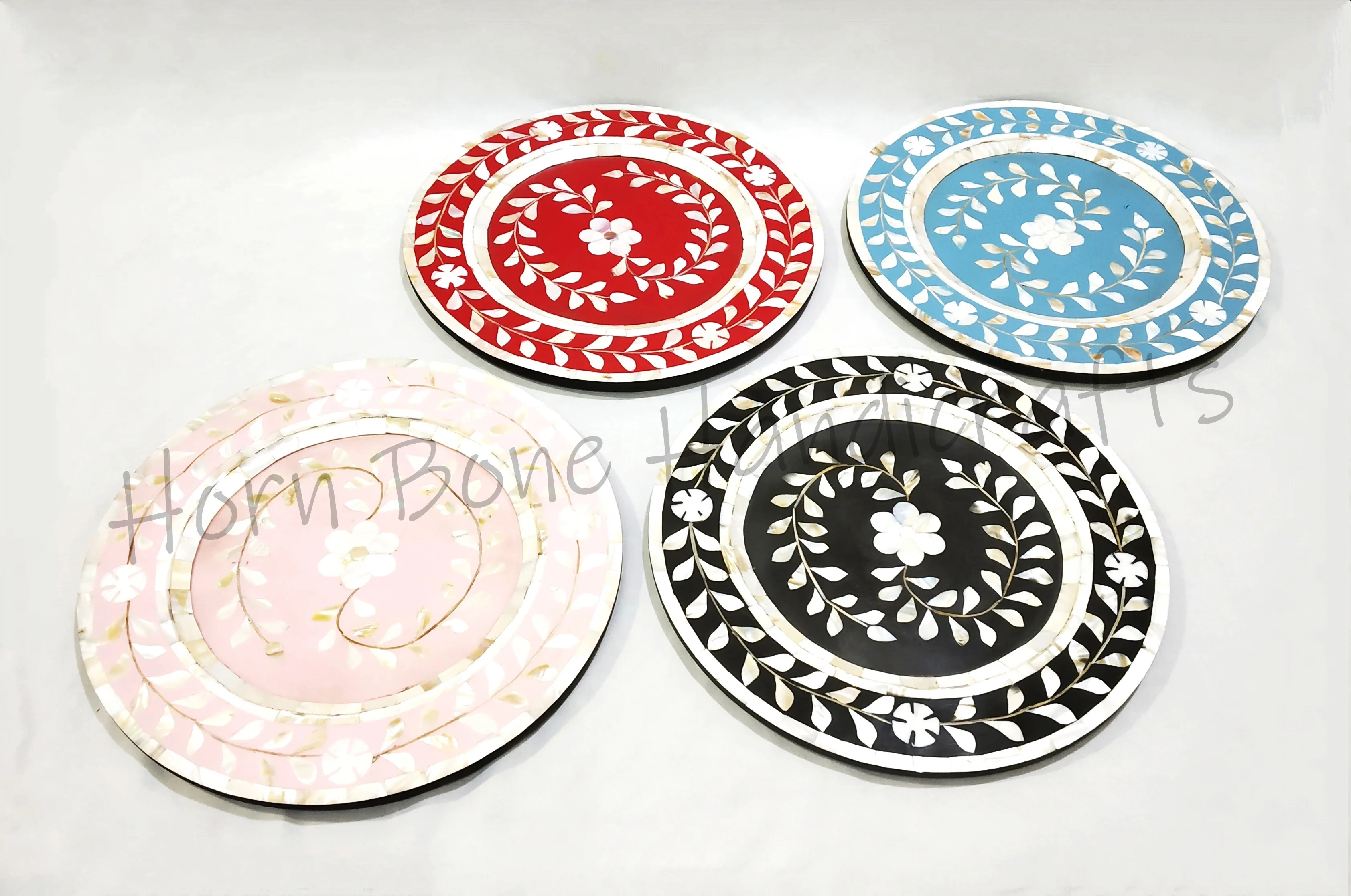 Лидер продаж круглая тарелка с инкрустацией из перламутровой круглые тарелки цветочным дизайном декоративное сервировочное блюдце вставкой