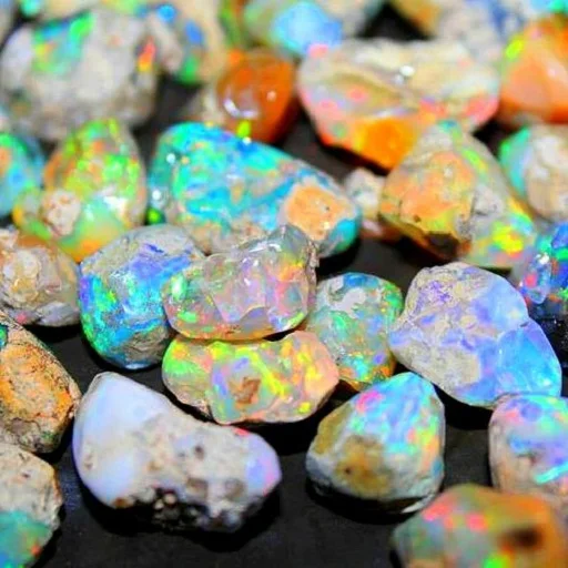 Fantastic Quality Welo Natural Attractive Ethiopian Opal Rough Gemstone Loose Carving Cabochon Making Jewelry Pendant/Bracelet