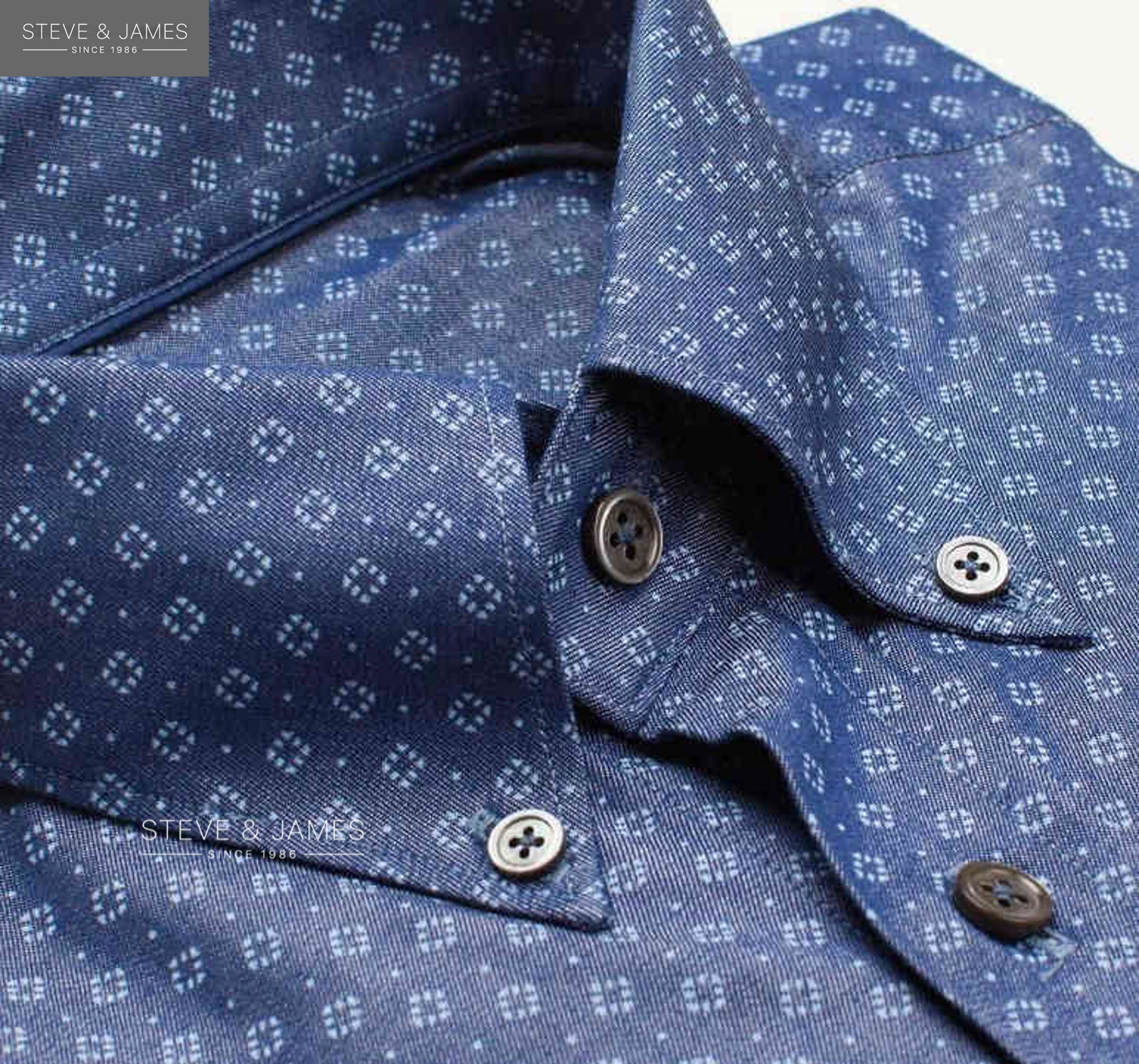 Top Quality long sleeve Business Shirts for men from Steve & James