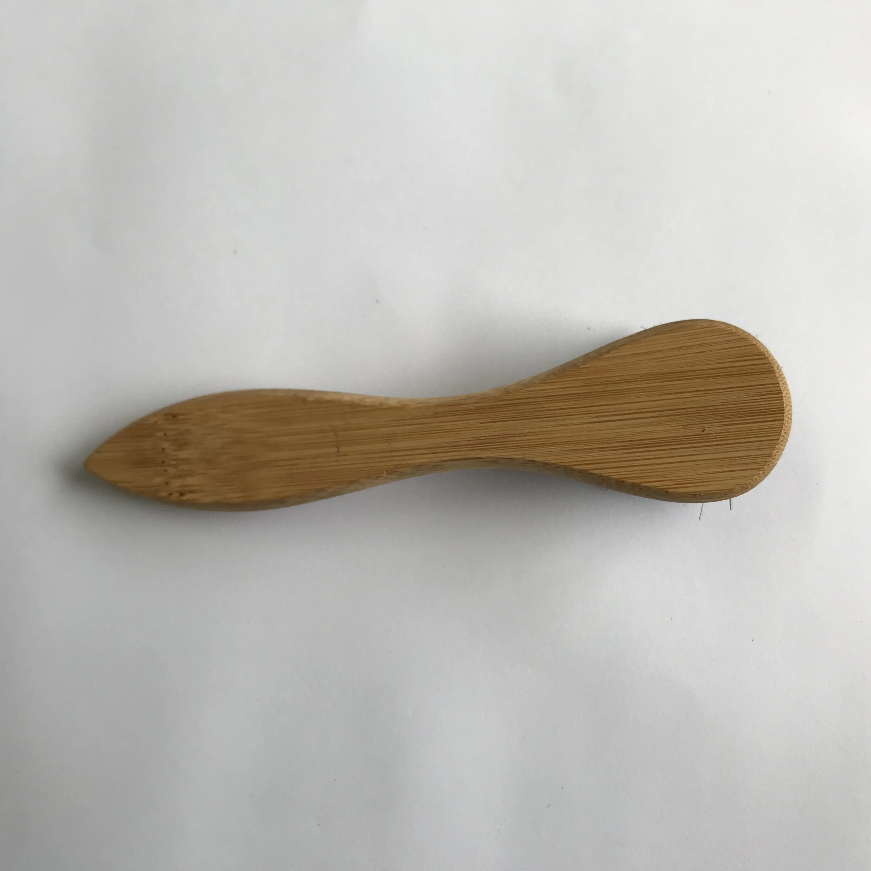 New Soft Hair Bamboo Shoe Shine Polish Cleaning Brush Manufacturer