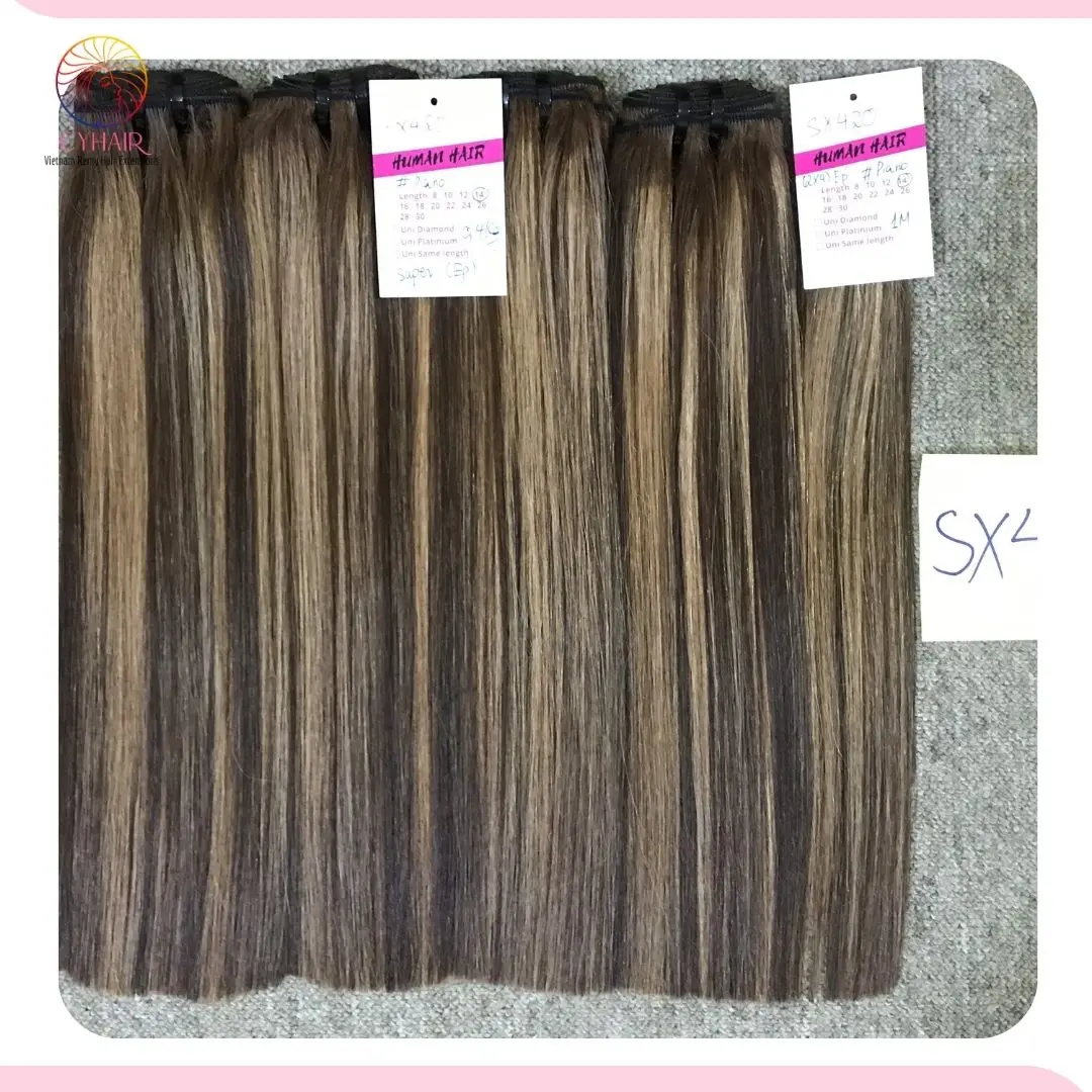 Rawhair Vietnam известный бренд большой фабрики вьетнамские необработанные пучки волос 100% человеческих