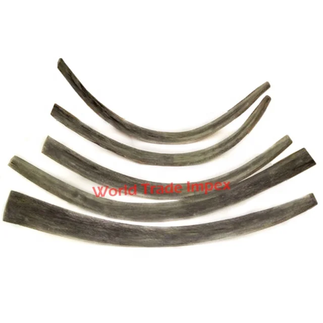 long natural buffalo horn strips for making crossbow strips