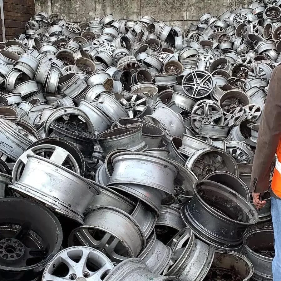Pure 99.9% Aluminum Scrap 6063 / Alloy Wheels Scrap / Baled UBC Aluminum Scrap for sale
