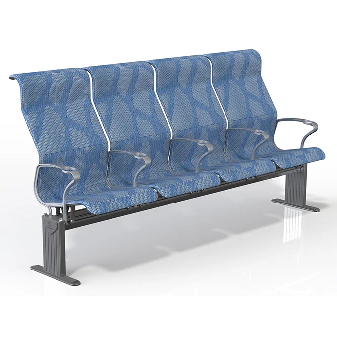 Алюминиевое сиденье с высокой спинкой для пассажиров модель S1500 сделано во Вьетнаме