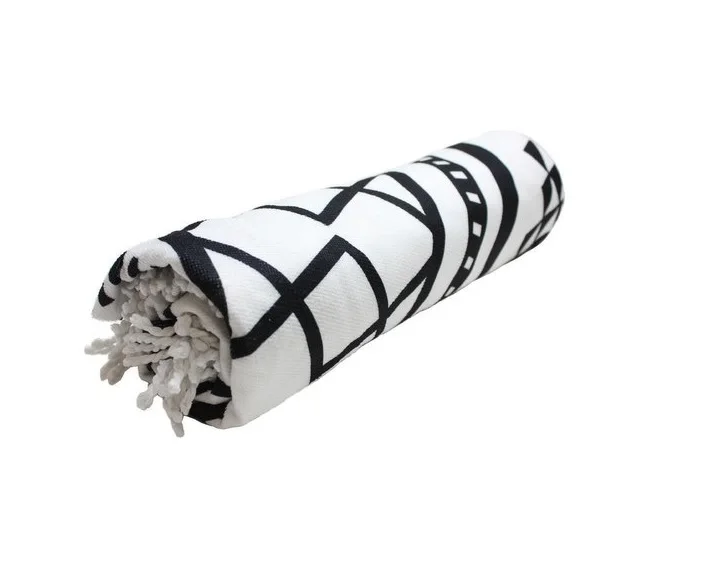 Экологичное одеяло в клетку из хлопчатобумажной пряжи