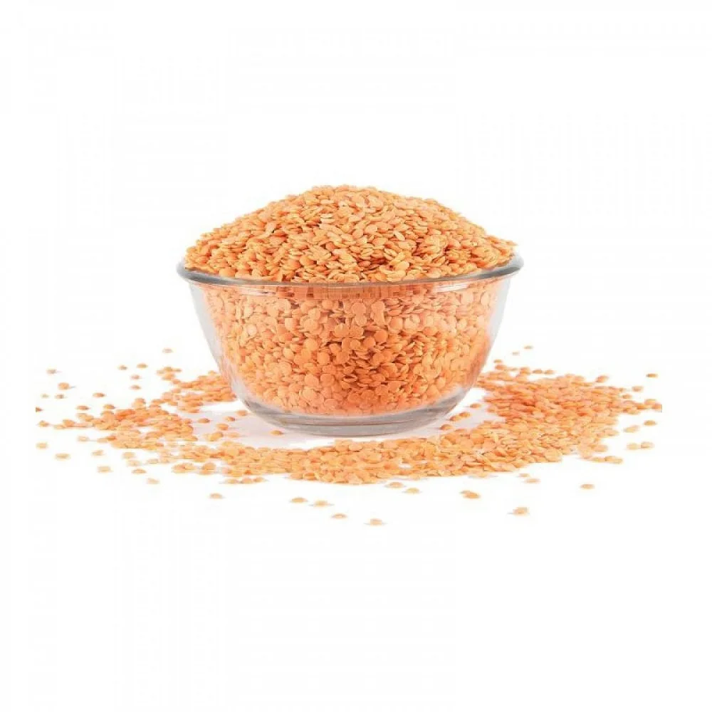 Органическая садовая разделенная красная линзовая (Masoor Dal)
