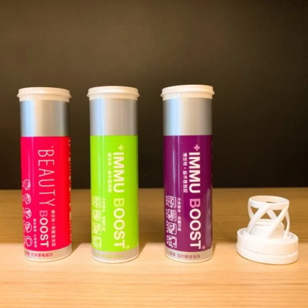 effervescent tablet tubes