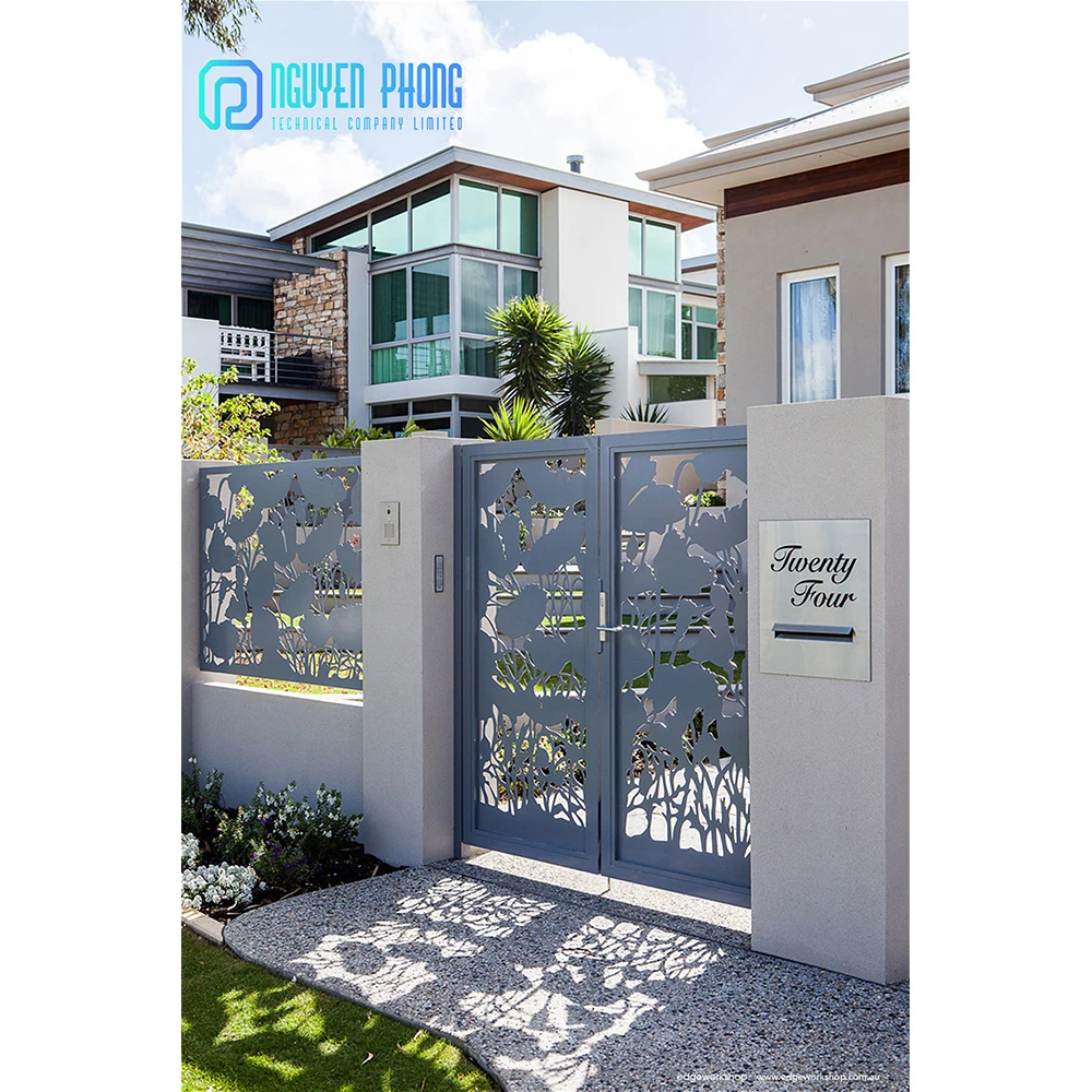 Supplier Exporter In Stock Vietnamese Laser Cut Stainless Steel Fence Manufacturer