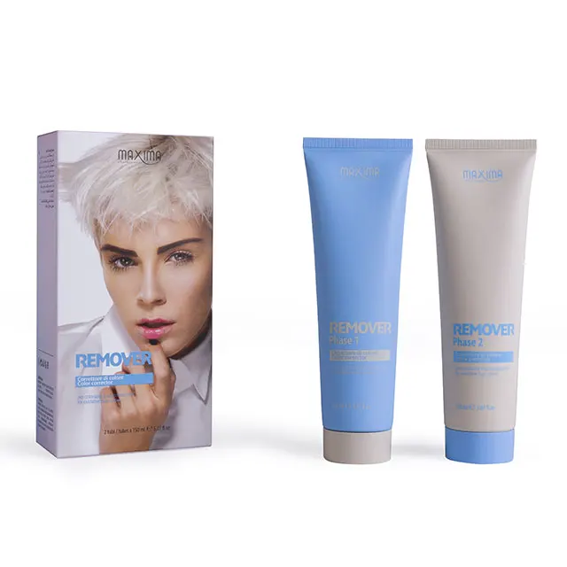 Made in Italy hair care products ammonia free color remover kit box