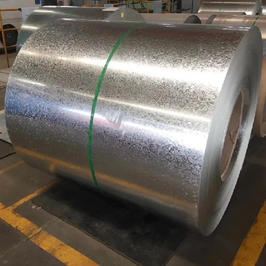 Galvanized coils for automobile enclosures in the transportation industry